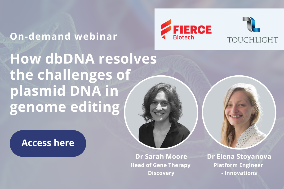 Webinar – How dbDNA resolves the challenges of plasmid DNA in genome editing