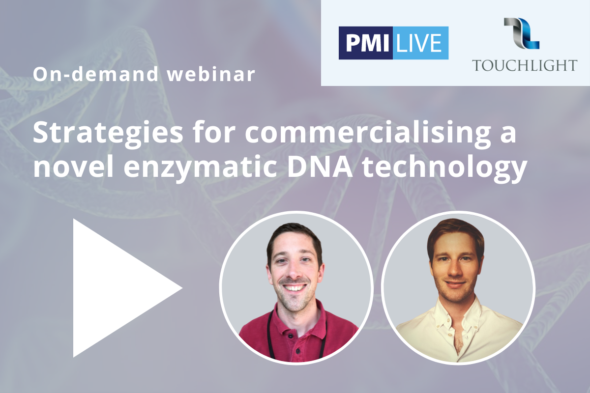 Webinar – Strategies for commercialising a novel enzymatic DNA technology